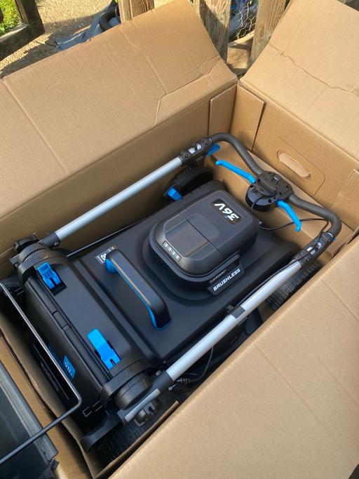  — Macallister brand new 36v cordless lawnmower