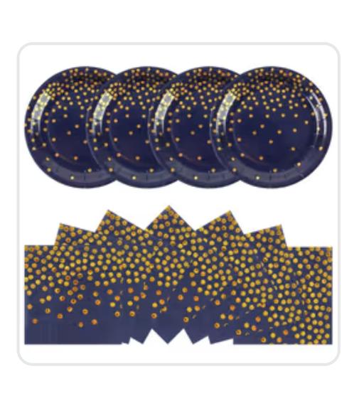  — Party plates 100 pieces 