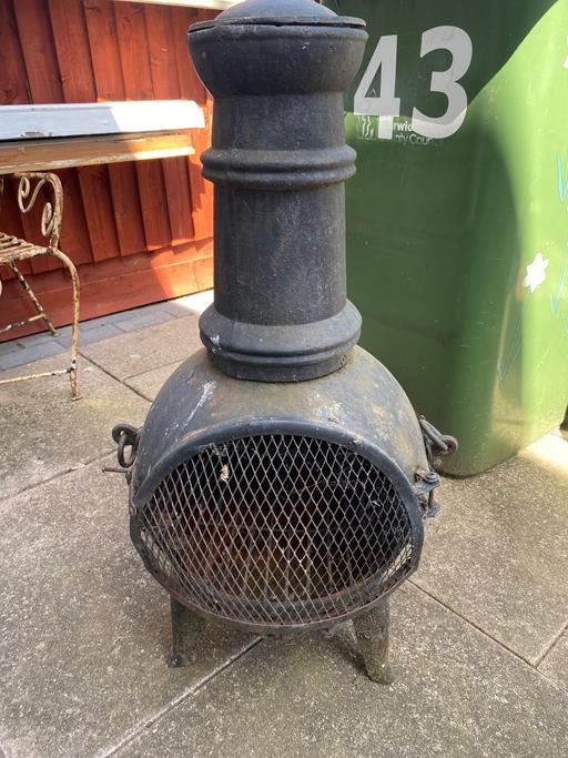  — Chimney fire pot