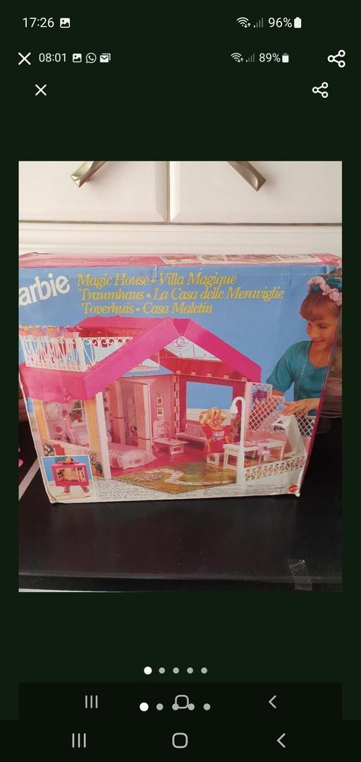  — vintage barbie portable magic House