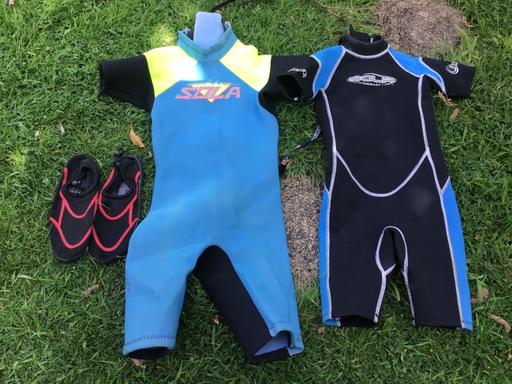  — Two children’s wet suits