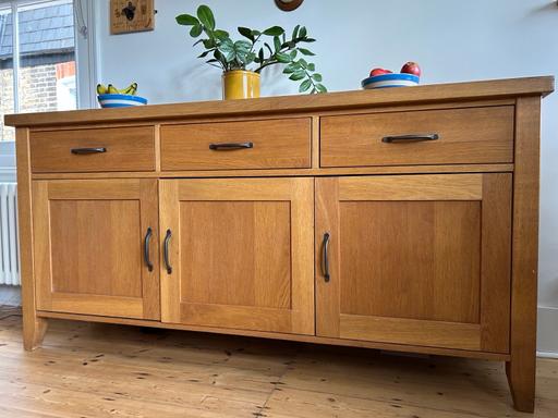  — Solid Oak Sideboard