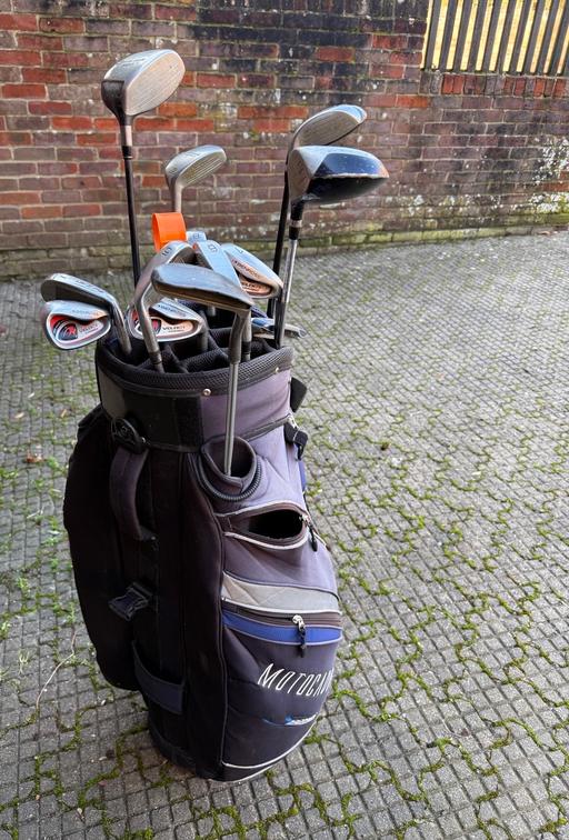  — Golf clubs including bag and balls
