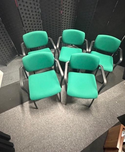  — Meeting chairs - Dark green