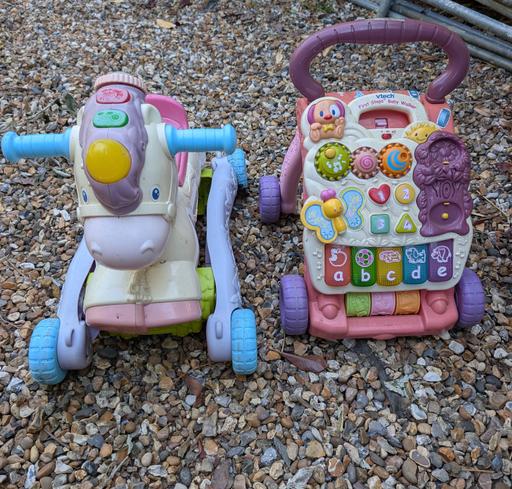  — VTECH Rock & Ride Unicorn  + Baby Walker