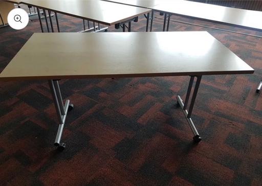  — Beech Finish Folding Office Table
