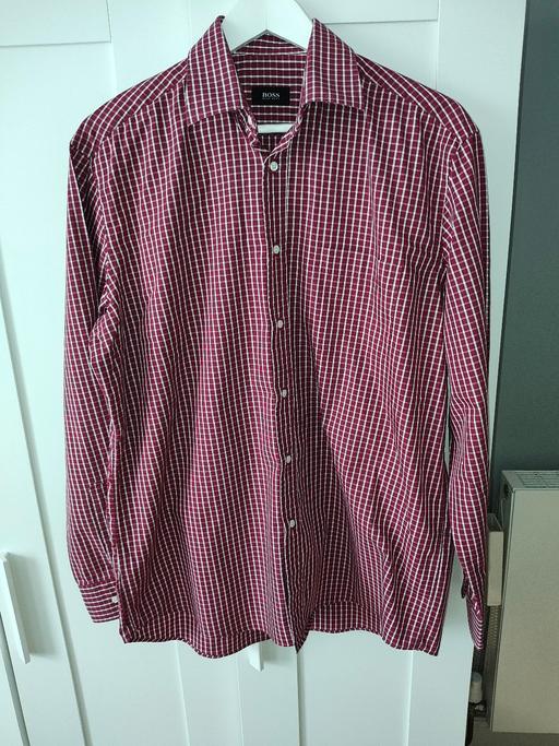  — Hugo Boss checked shirt