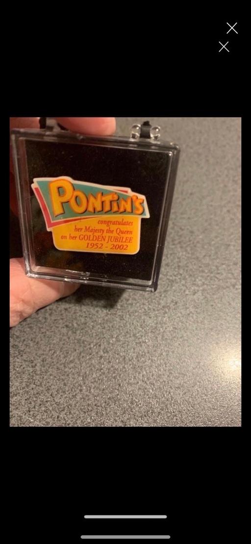  — Pontins 50 yrs badge