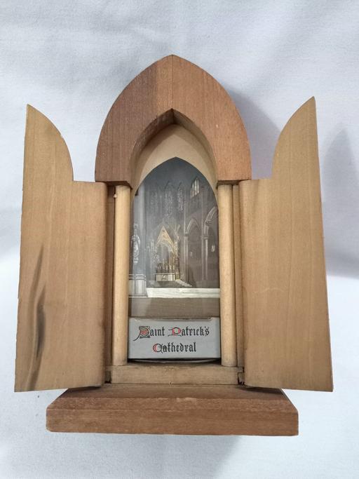  — RARE VINTAGE WOODEN HOME ALTAR S.P.C.