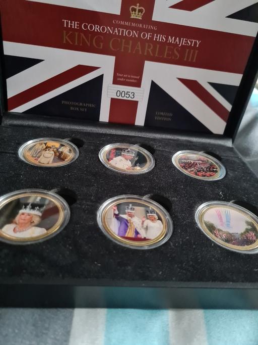  — king charles coronation coin set