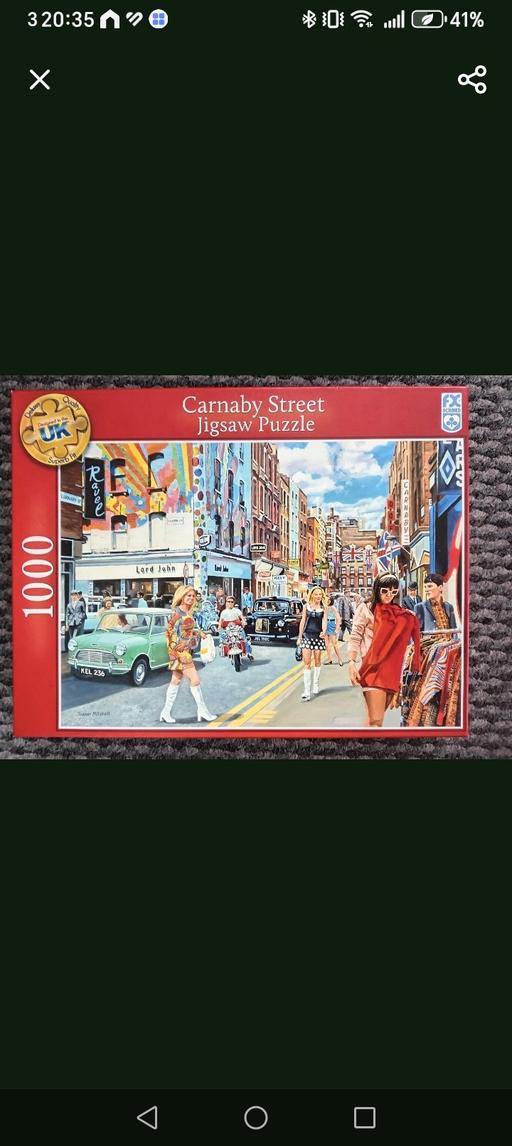  — Carnaby Street Jigsaw Puzzle 1000 pieces