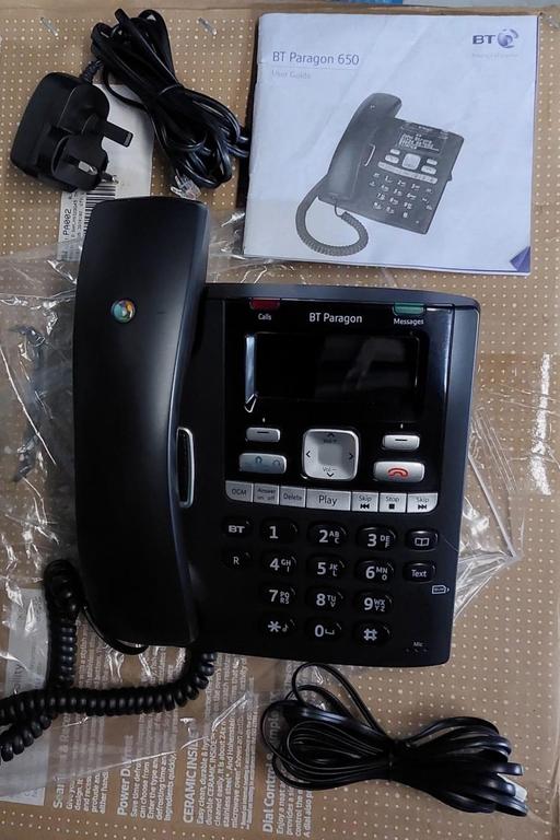  — BT Paragon 650 landline phone
Got Speakerphon