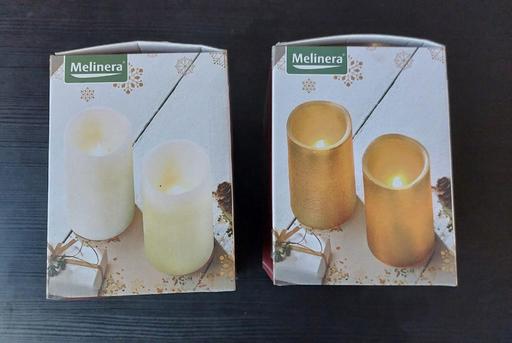  — Real Wax Candles 2 pcs 6 Hour Timer Brand new