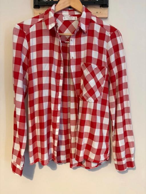  — Pull&Bear Flannel Checked Shirt