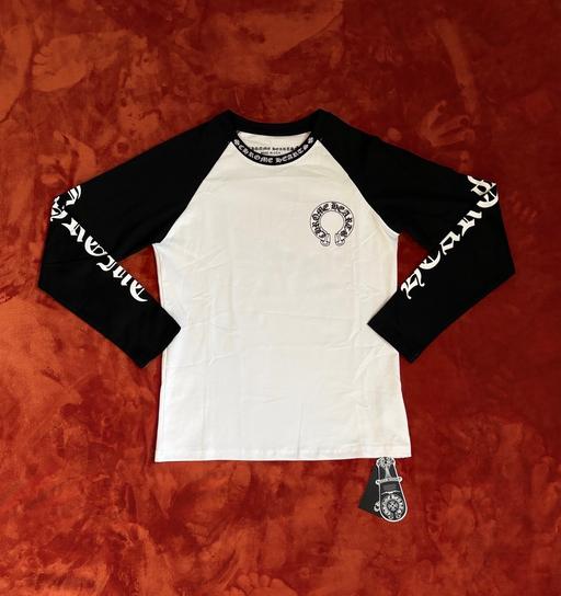  — Chrome hearts black white long sleeve S
