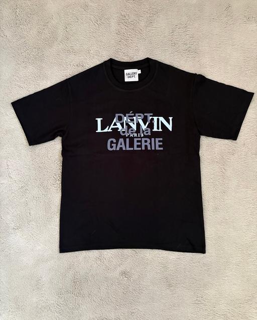  — Gallery dept x lanvin black t shirt S