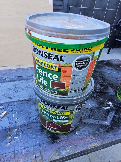  — ronseal fence paint