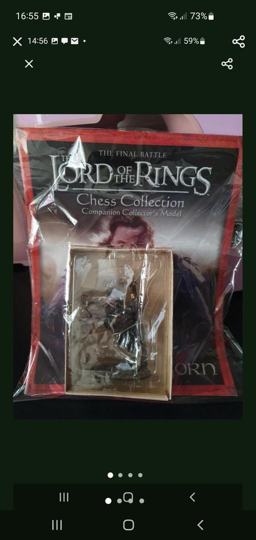  — lord of the rings collectors model