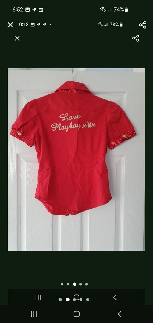  — ladies playboy shirt