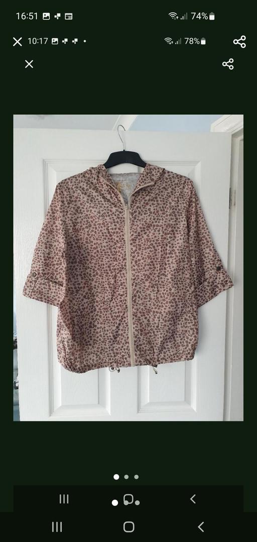  — ladies raincoat with hood