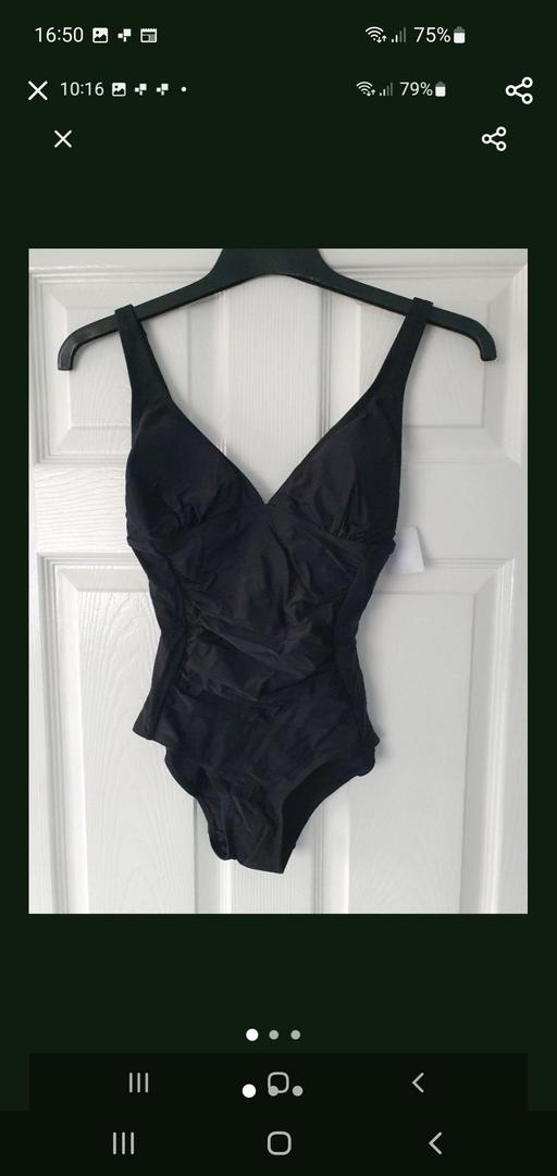  — ladies black swimsuit NEW