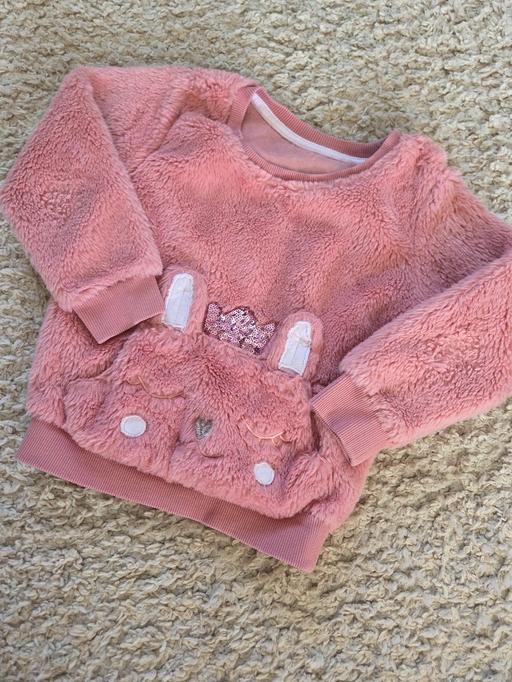  — Age 3-4 NUTMEG fluffy jumper