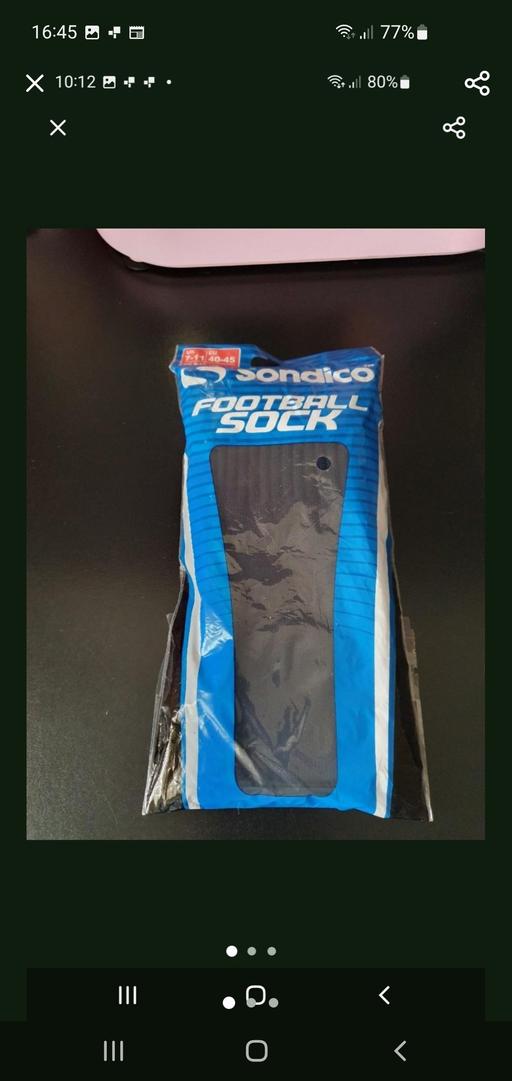  — men's navy football socks NEW