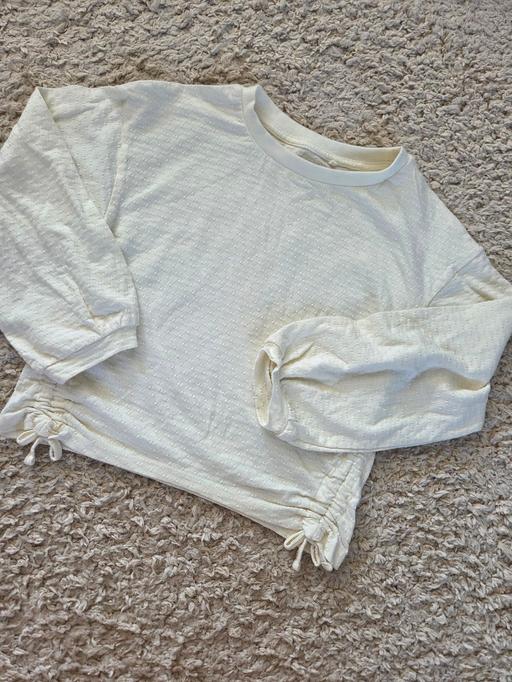  — Age 8 NEXT cream long sleeve top