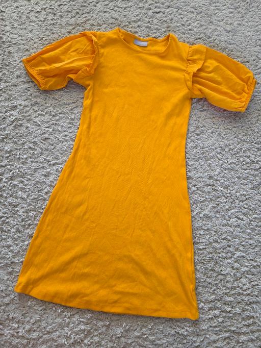  — Age 10 MATALAN orange dress
