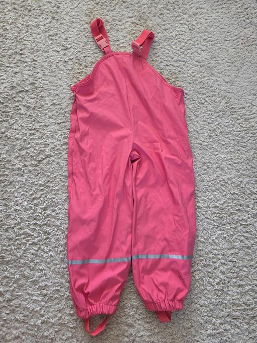  — Age 4-6 LUPILU pink puddlesuit