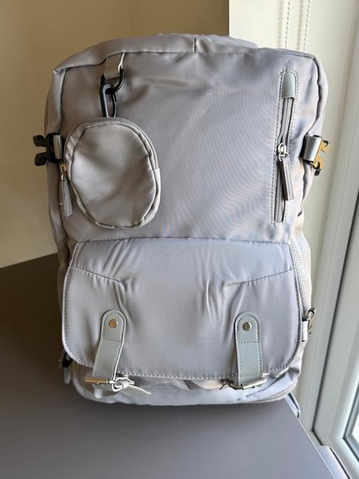  — FEXKEAN grey 16” waterproof laptop backpack