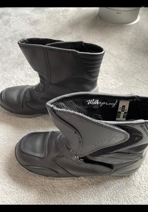  — Motorcycle Boots size 9