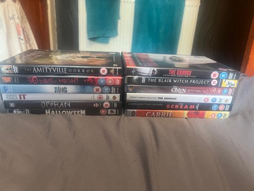  — Horror collection dvds