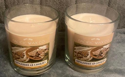  — 2 scented candles