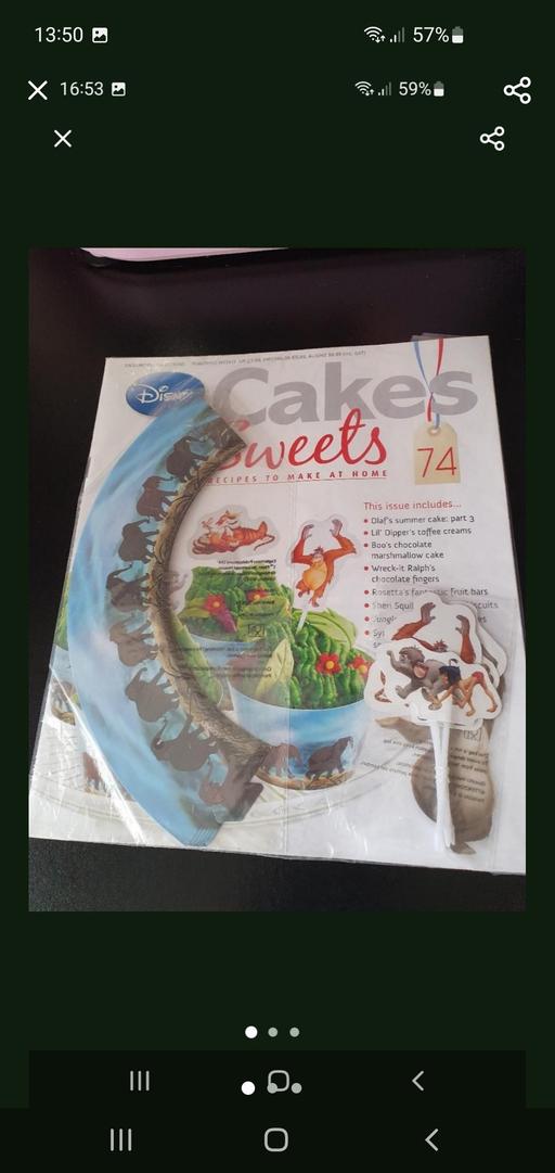  — Disney cakes & sweets magazine issue 74
