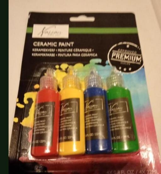  — 4 CERAMIC PAINT Set