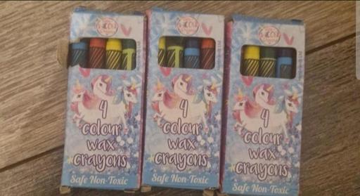  — Colour Wax Crayons