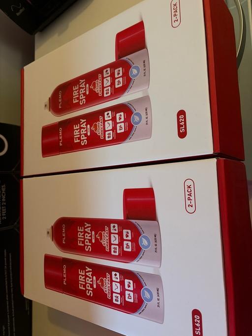  — New Pack of 2 Fire sprays  bundle
