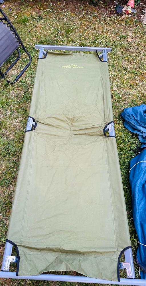 — Camping collapsing bed great condition