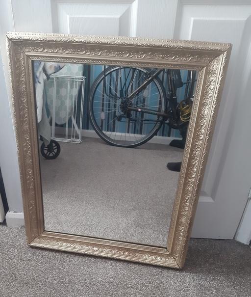  — Large Gold Framed Mirror