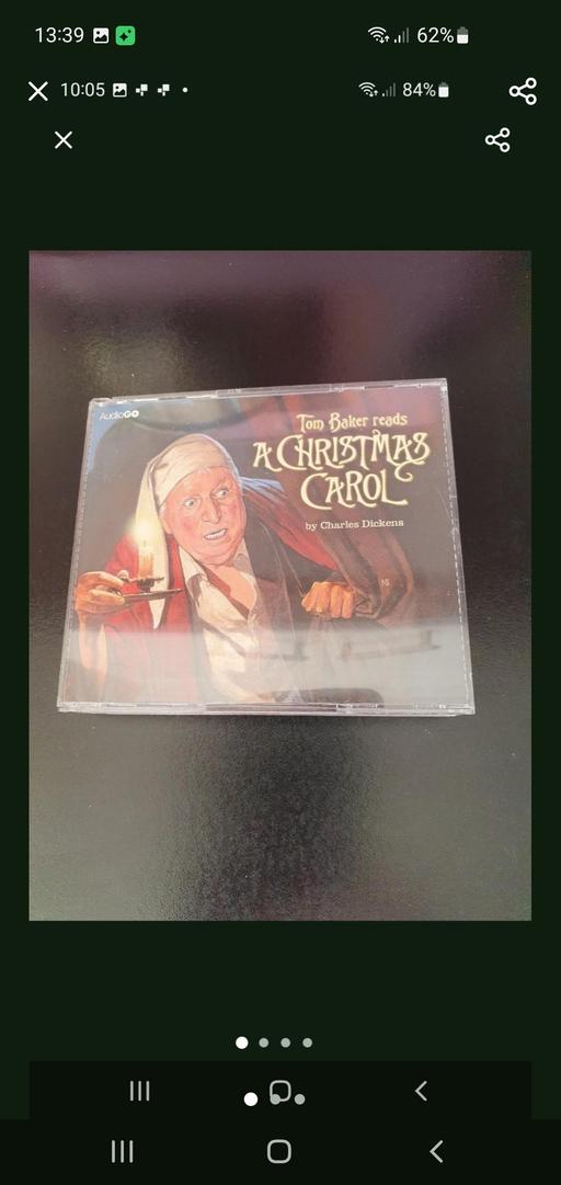  — a Christmas carol audio book cd