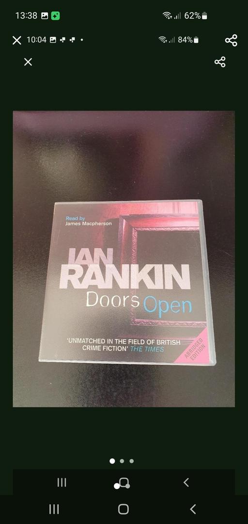  — lan rankin audiobook cd