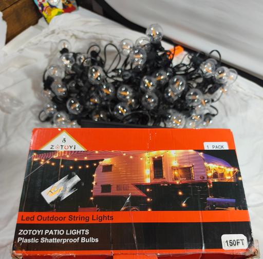  — 150ft/45 metres outdoor solar panel lights
