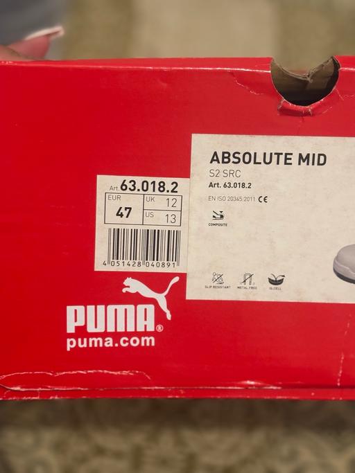  — PUMA safety shoe