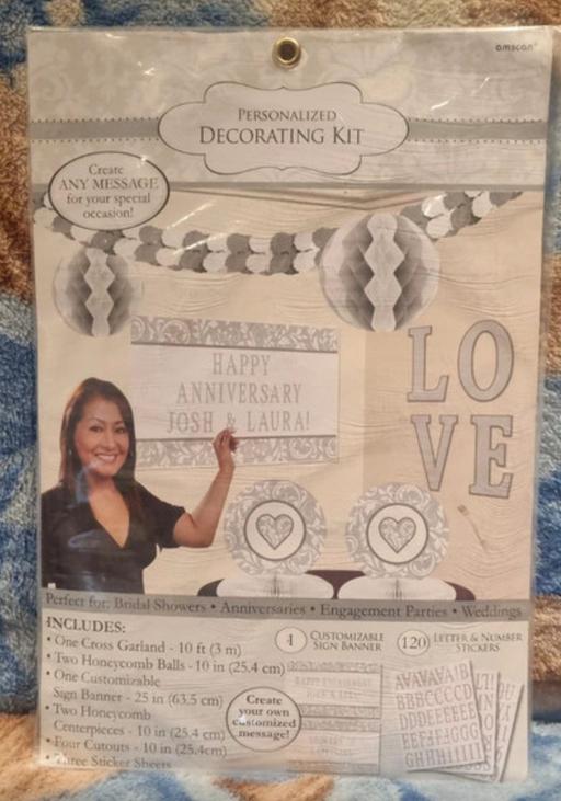  — Personalised Decore Kit Wedding Anniversary
