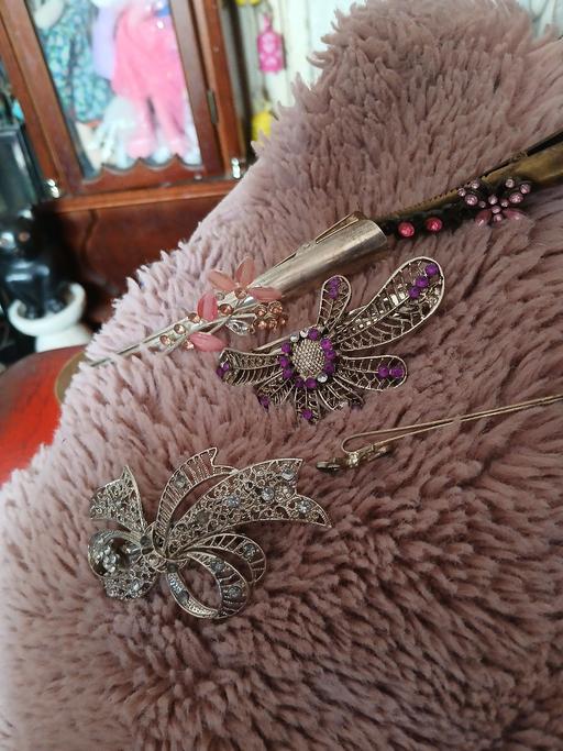  — 5 fancy hairslides