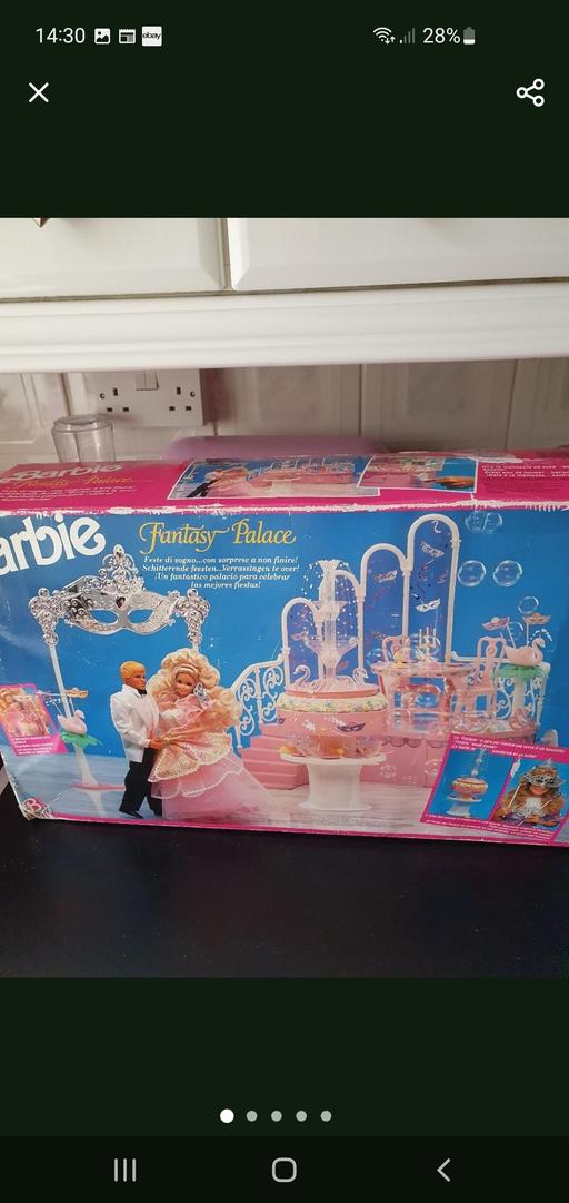  — vintage barbie playset fantasy Palace