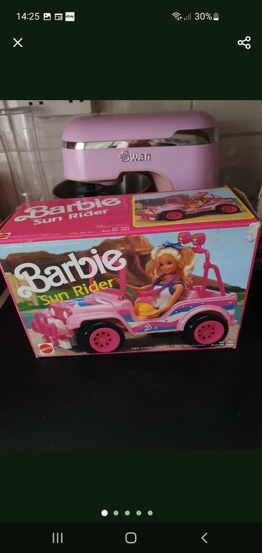 — vintage barbie sunrider buggy/car NEW