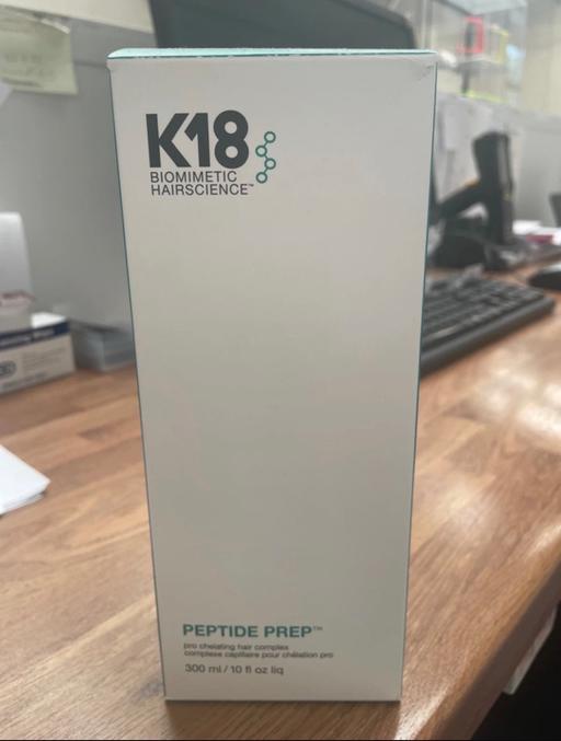  — New k18 peptide prep spray