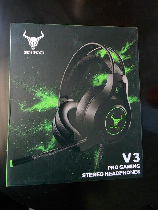  — KIKC V3 Pro Gaming Stereo Headphones – Brand